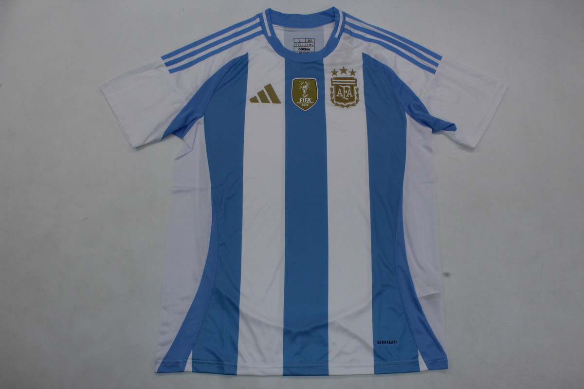 AAA Quality Argentina 2024 Home Plus Size Soccer Jersey
